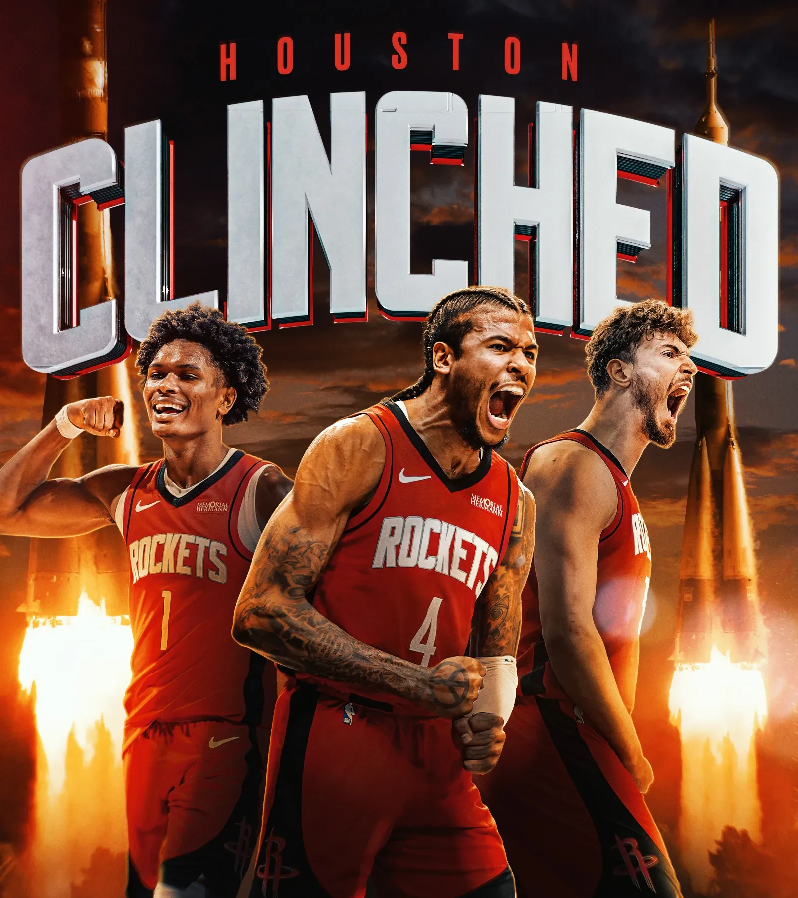 NBA季后赛总决赛，火箭首发成功领先